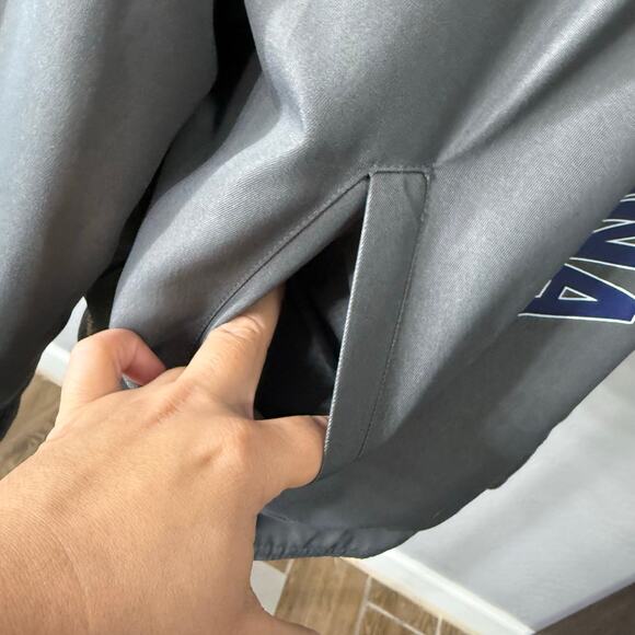 NFL Seattle Seahawks Jacket W/ Fur Inside, Gray - Picture 8 of 8